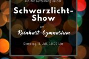 schwarzlichtshow