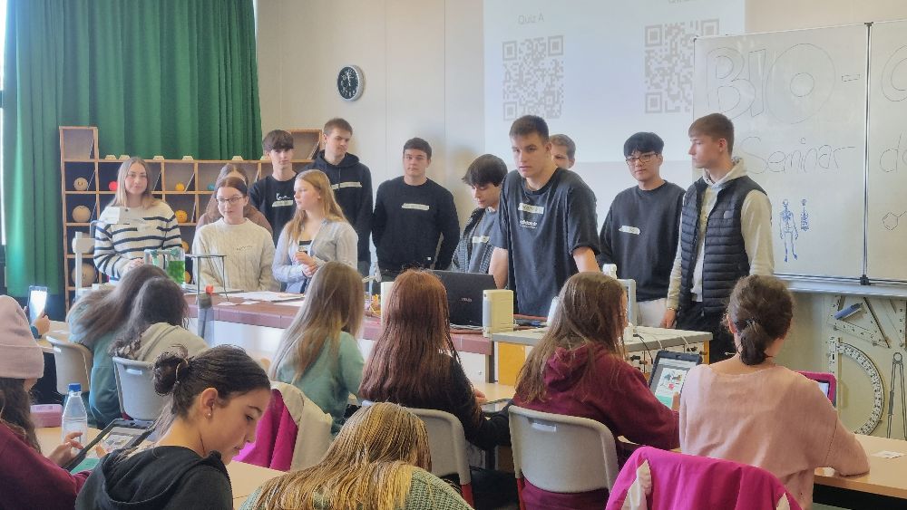 PSeminar Bio. in der Q12 Erstellung eines NuT Quiz für die 6. Klasse
