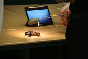 Versuche mit einem selbst gebauten Solarmobil 2 solar